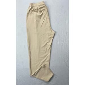 Lululemon LM5ALNS Pull On ABC Chino Jogger Pants. Beige, Men's M. EUC!